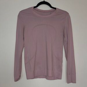 Lululemon Pink Long Sleeve Top